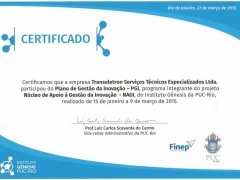 certificado inovacao